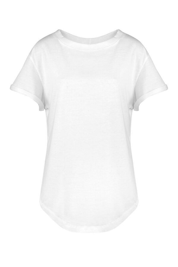 YAZU T-shirt unisex biały