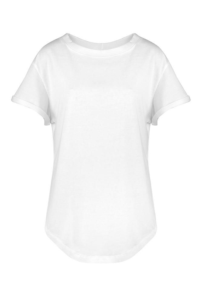 YAZU T-shirt unisex biały